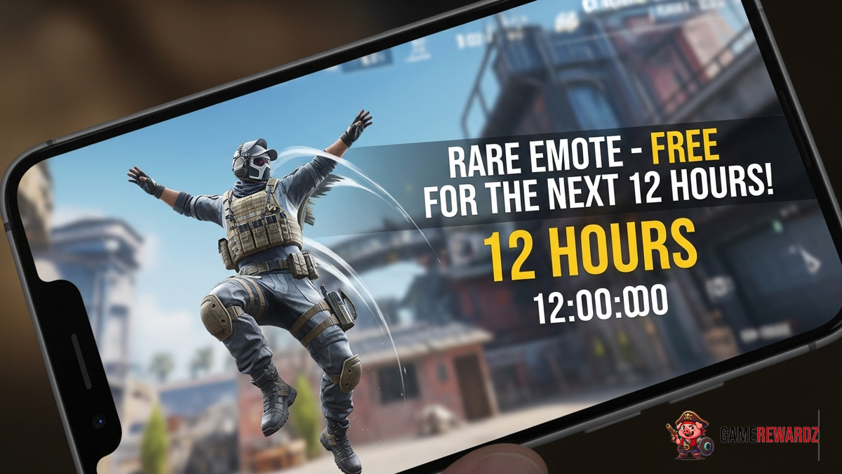CODM: This RARE Emote is FREE for the Next 12 Hours!